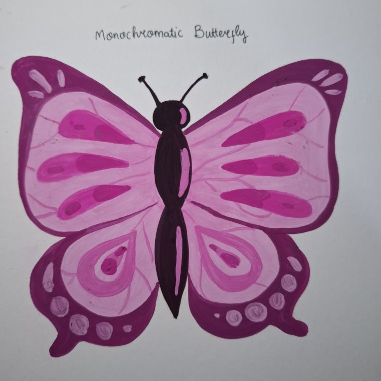 Butterfly Colour Study - image 1 - student project