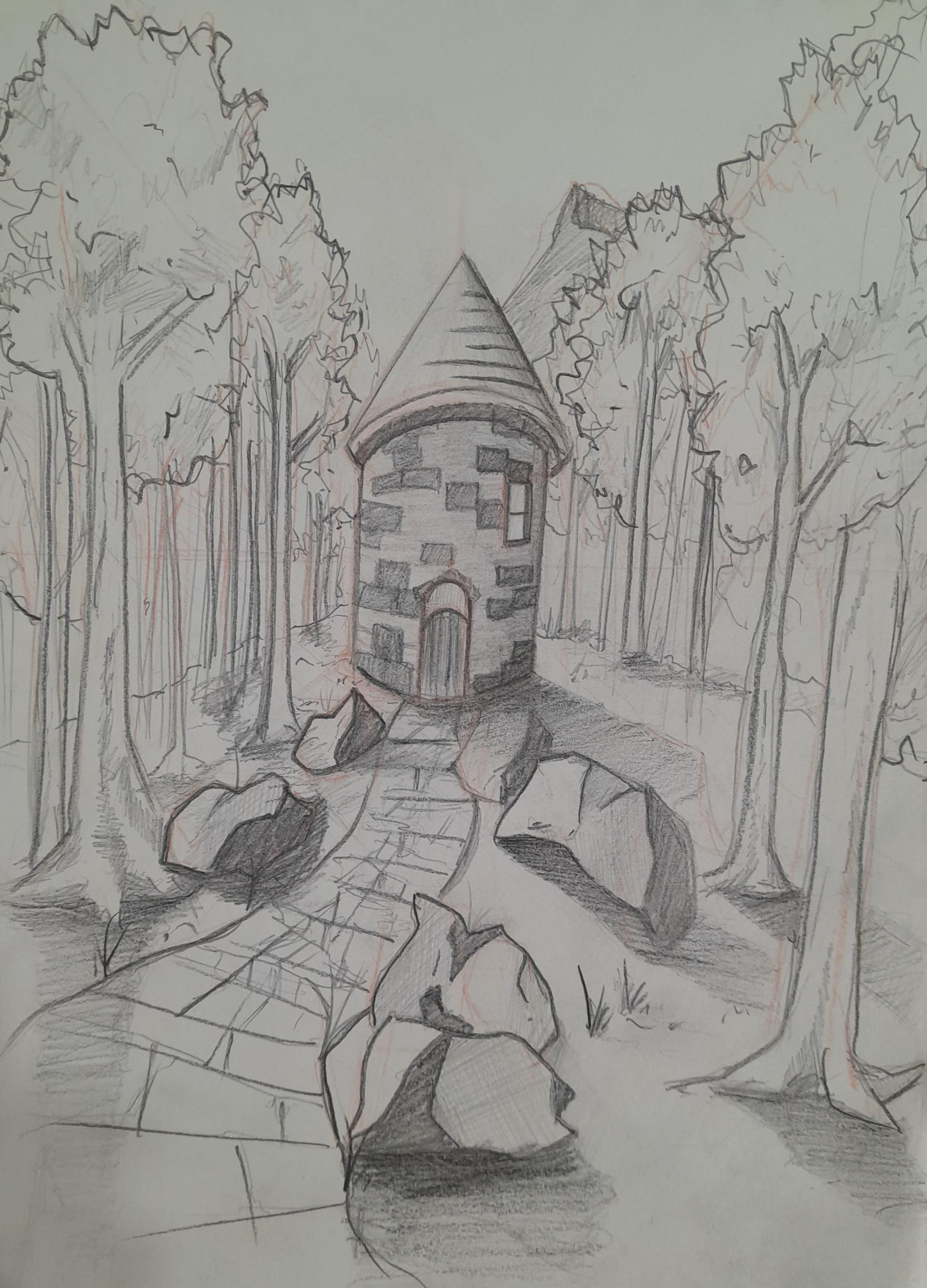 PERSPECTIVE DRAWINGS - image 1 - student project