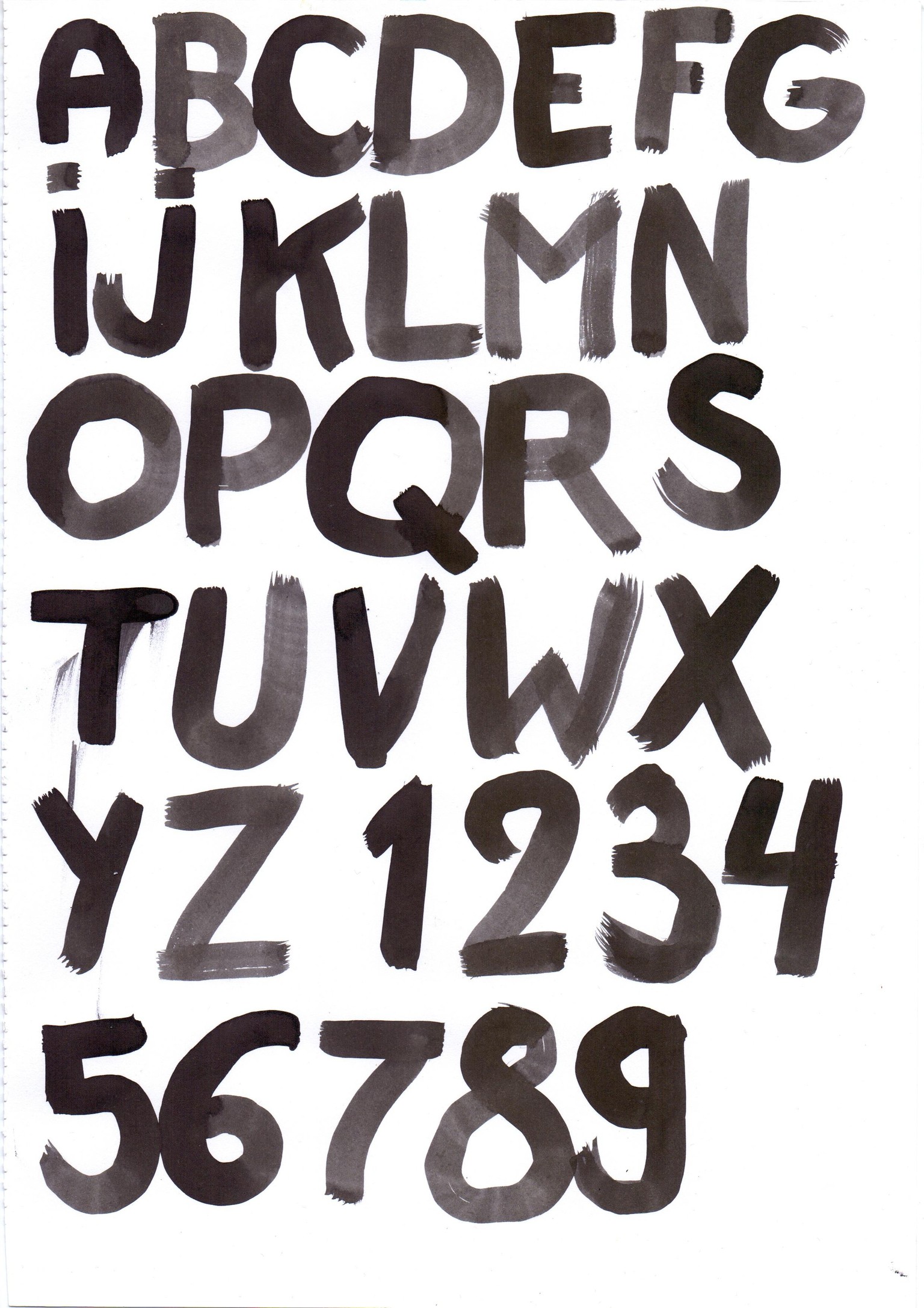 [Complete] Sans serif lettering - 6 projects + 9 alphabets + practice - image 4 - student project