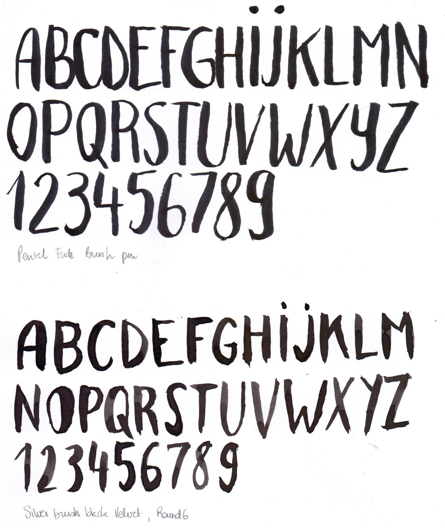 [Complete] Sans serif lettering - 6 projects + 9 alphabets + practice - image 2 - student project