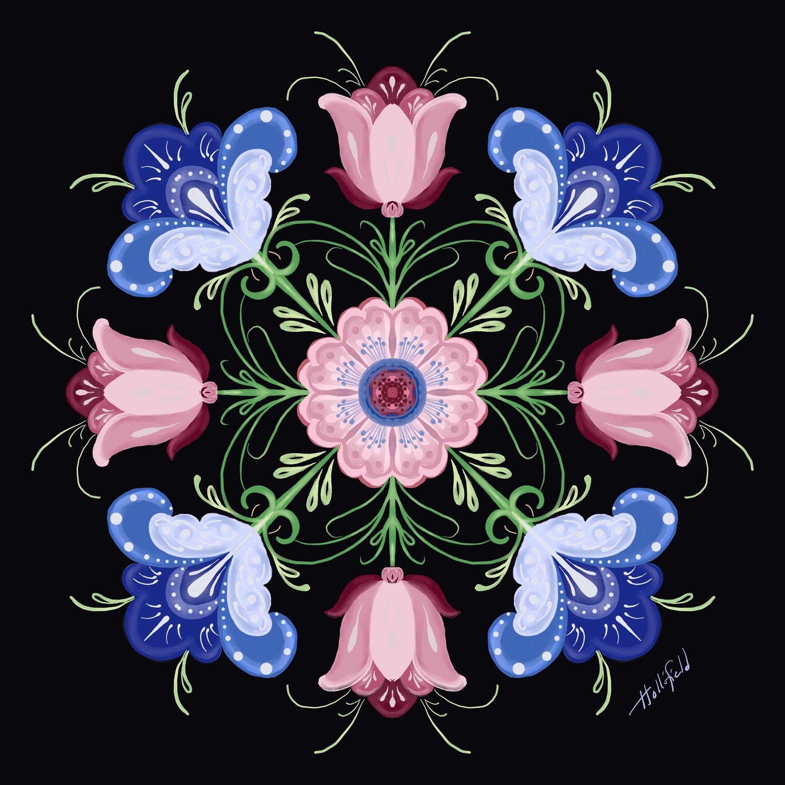 Rosemuling project - image 1 - student project