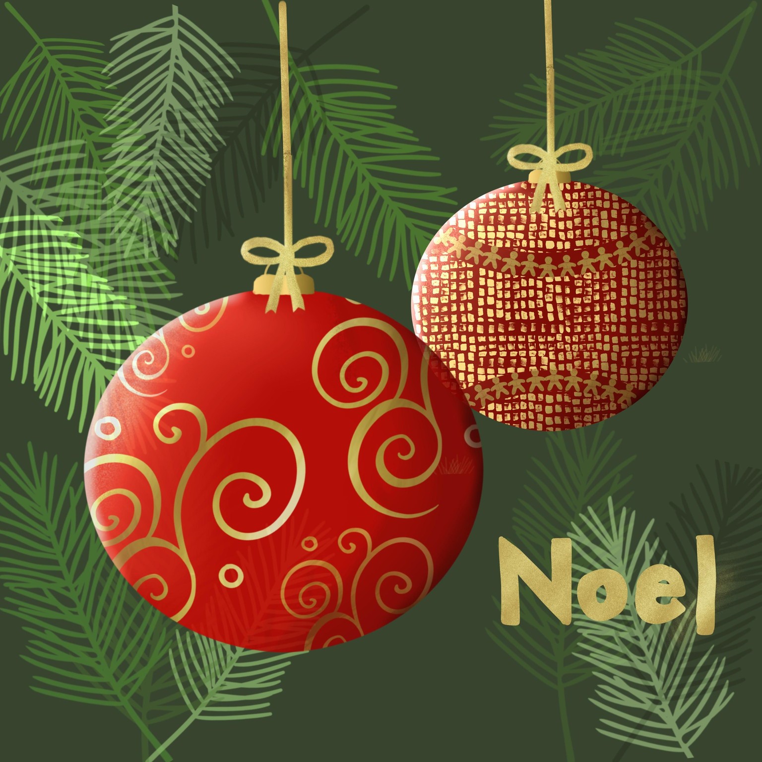 Christmas ornaments - image 1 - student project