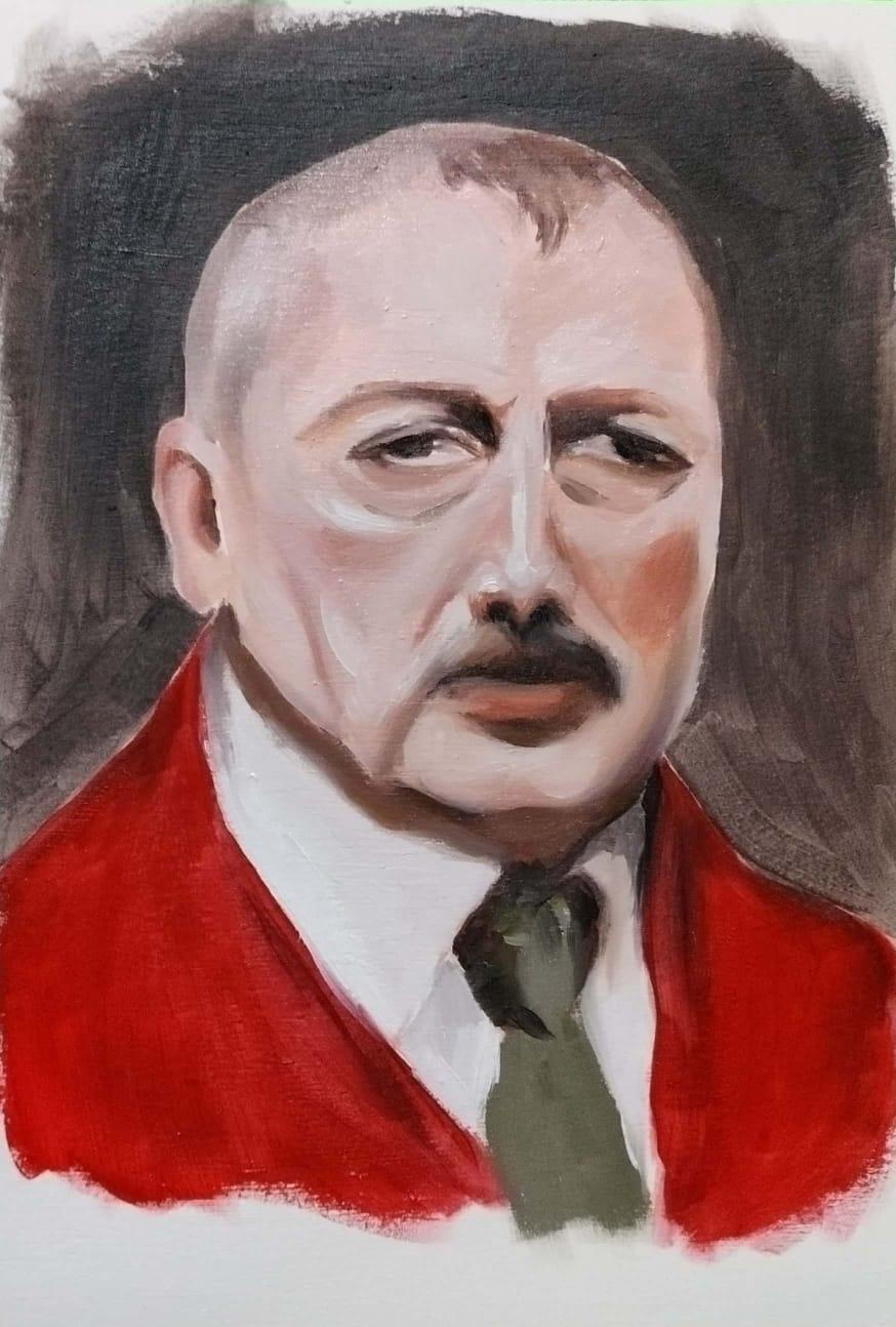 Portait of Zorn using his Limited palette - image 1 - student project
