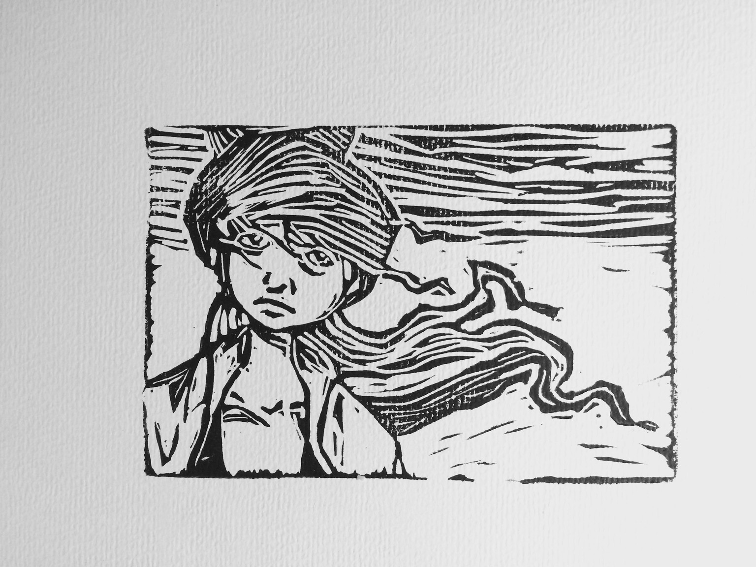 My 4x6 Block Print - image 3 - student project