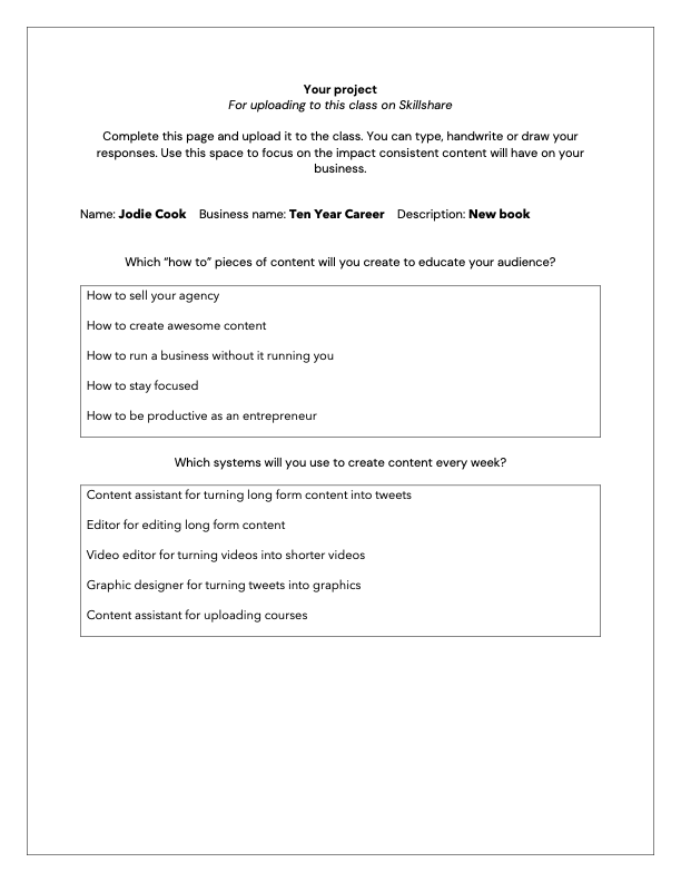 Example project - image 1 - student project