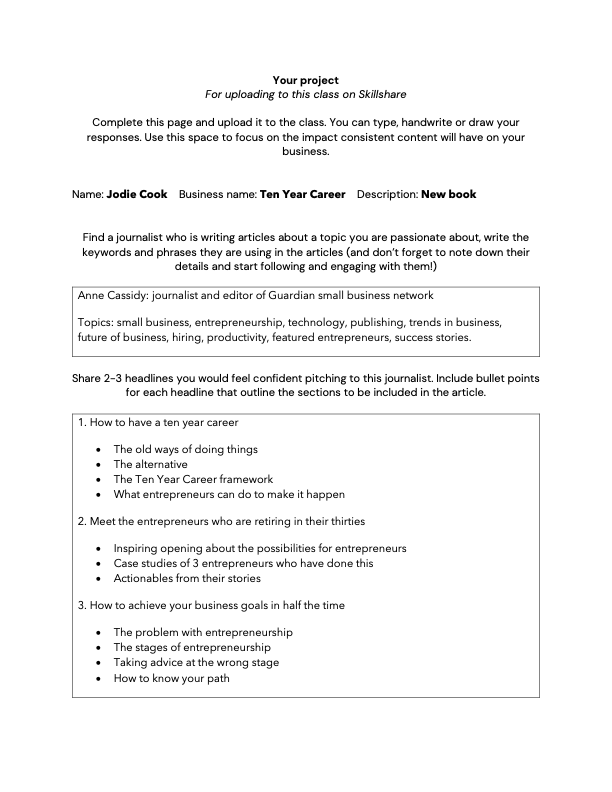 Example project - image 1 - student project