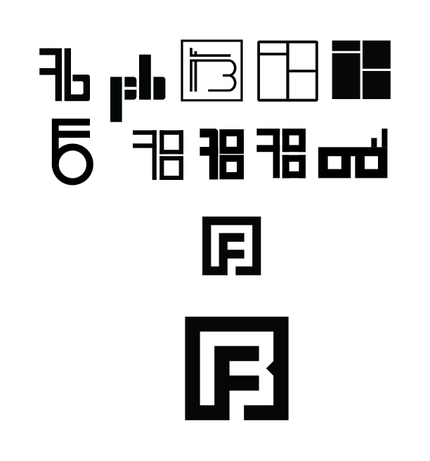 Fred Bednarski Monogram / Personal Logo - image 2 - student project