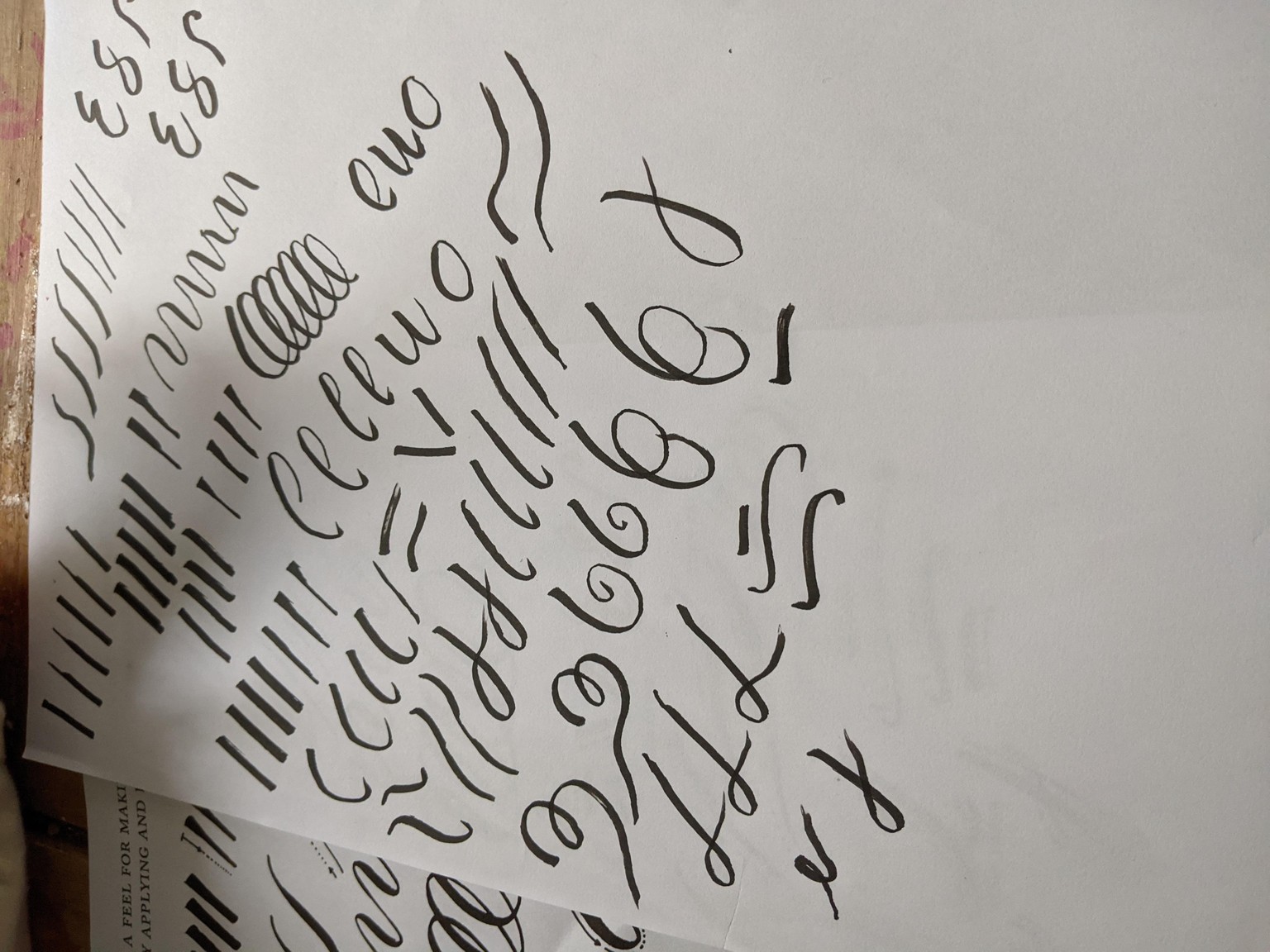 Lettering practice - image 2 - student project