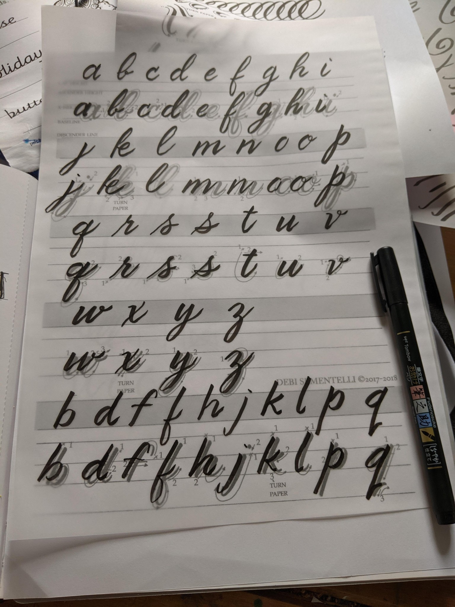 Lettering practice - image 1 - student project