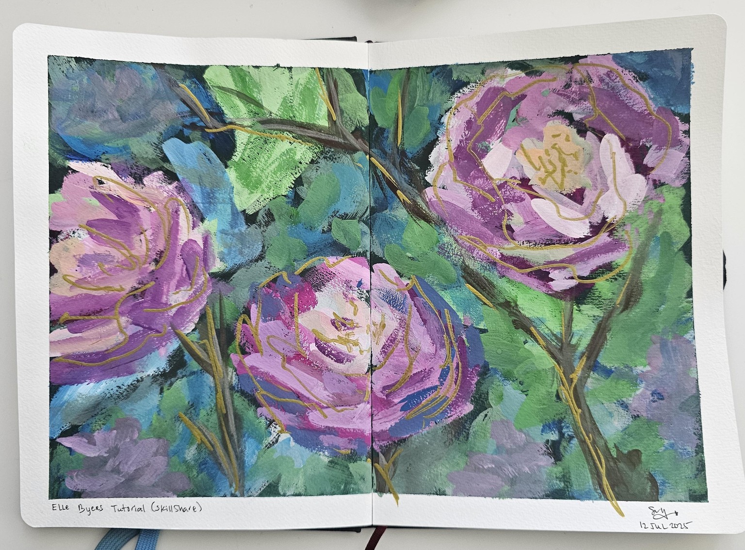 Abstract Flowers - image 1 - student project