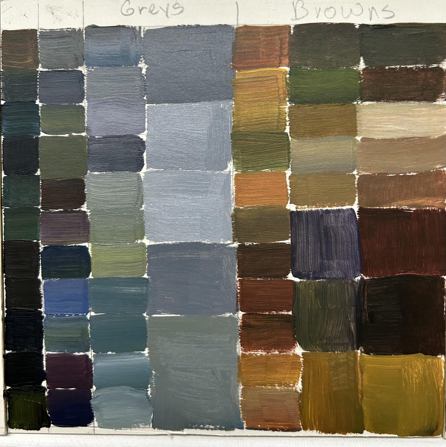 Munsell color wheel & Swatches - image 1 - student project