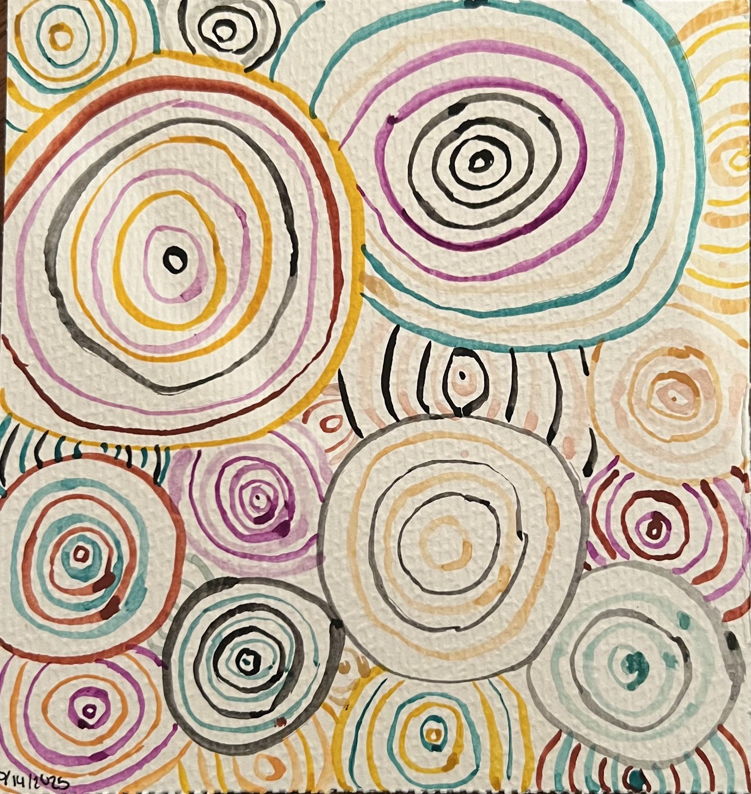 Mindful Watercolor - image 3 - student project