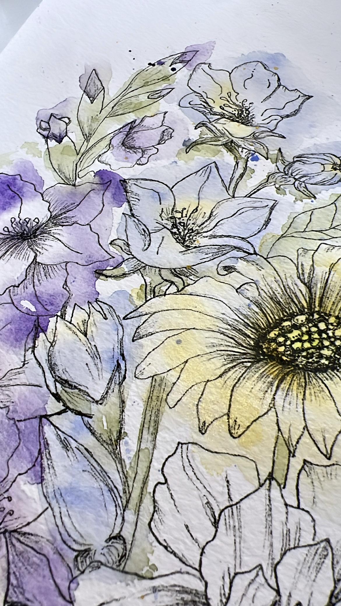 Birth Month Flowers - image 2 - student project