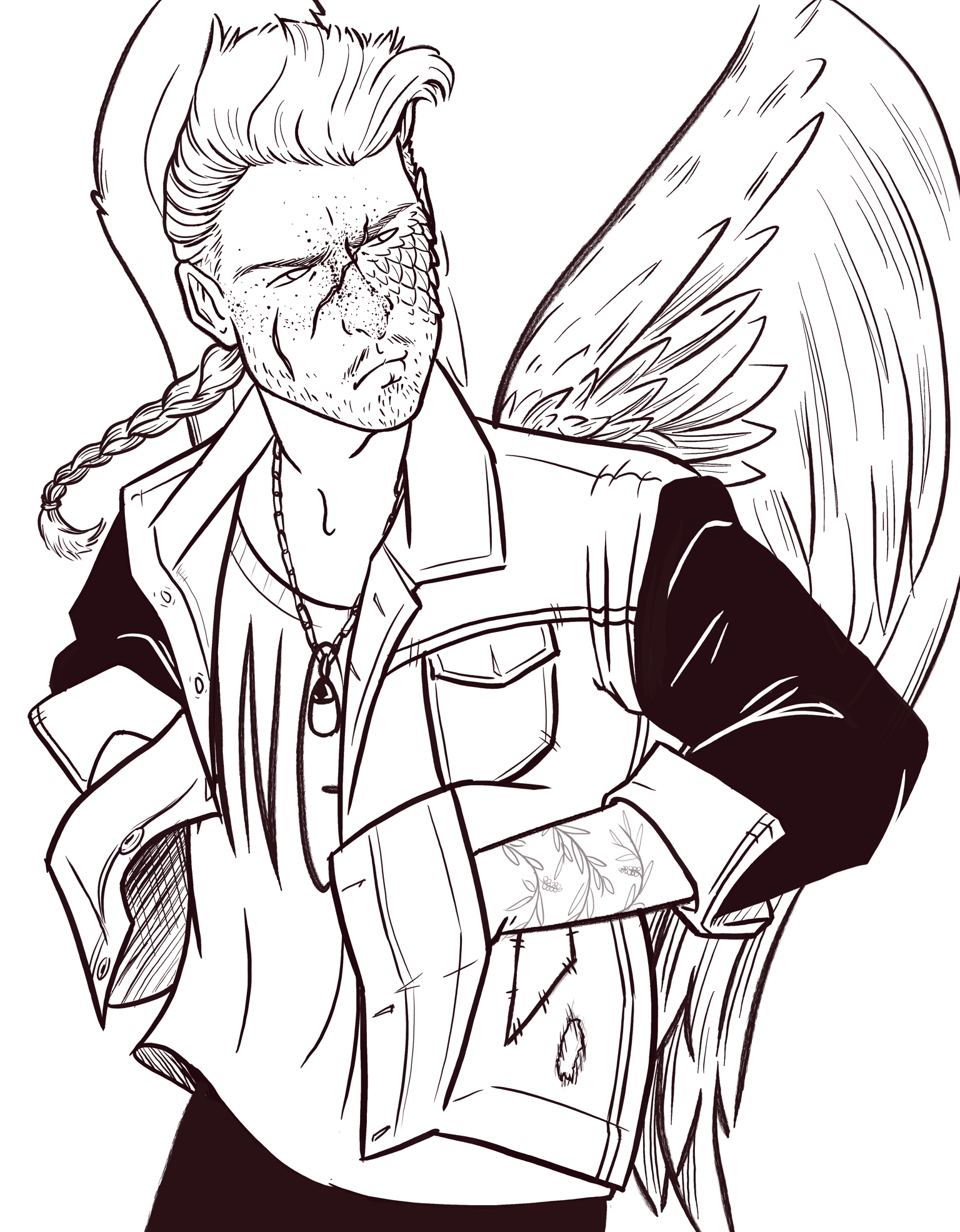 Wiickles' Inking Attempt - image 1 - student project
