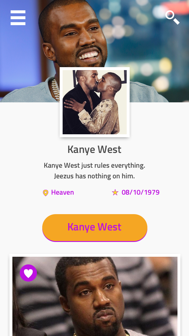 Kanye the Great - image 1 - student project