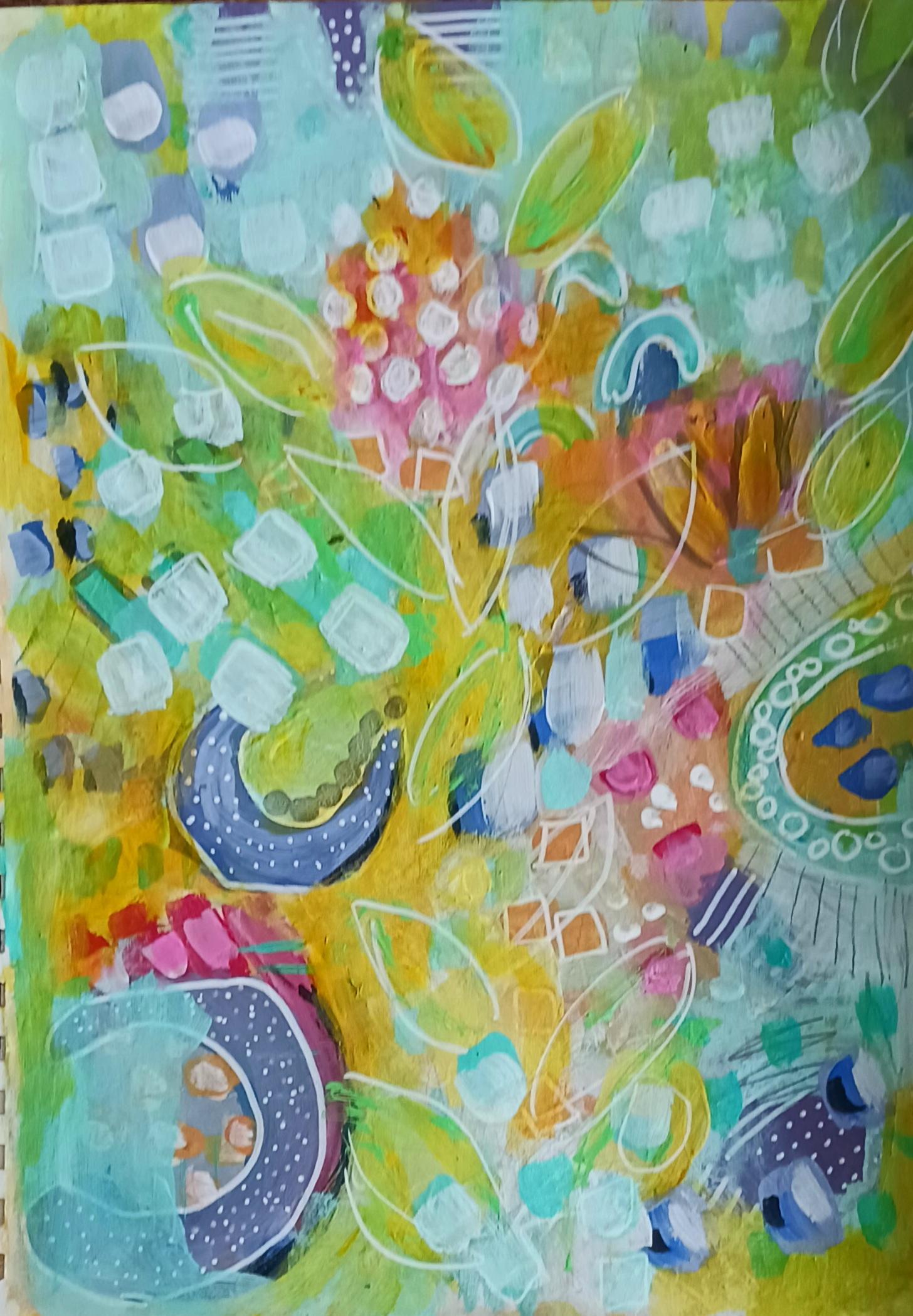 Abstract painting - image 1 - student project