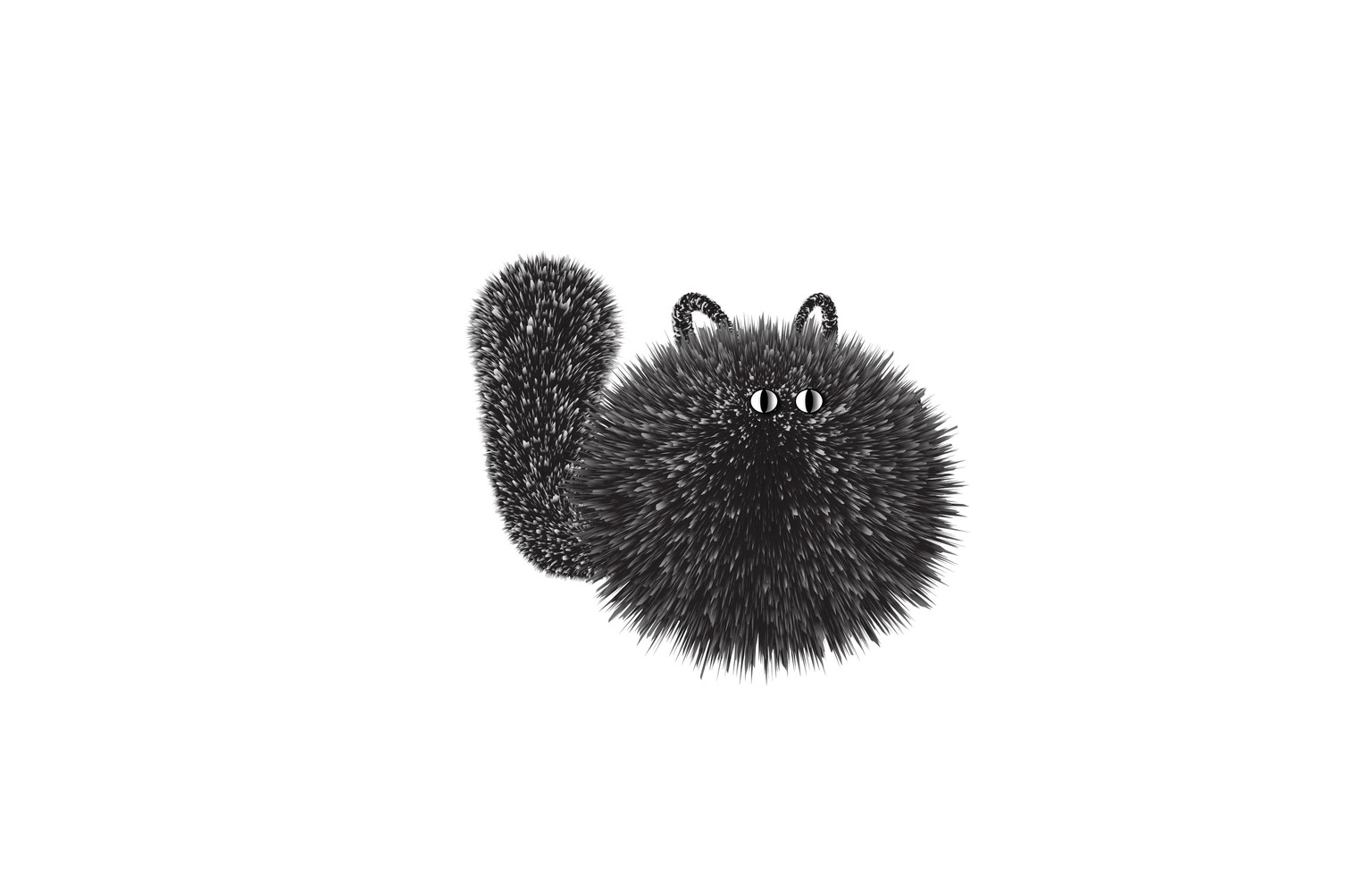 Illustrating a Furry Cat  Class Project - image 1 - student project