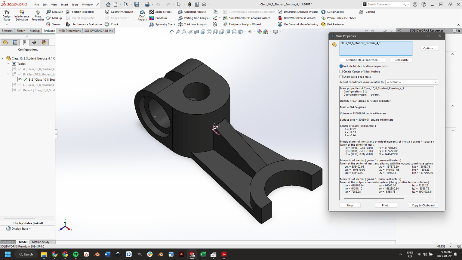 SOLIDWORKS Class 10 Project Submissions - image 2 - student project