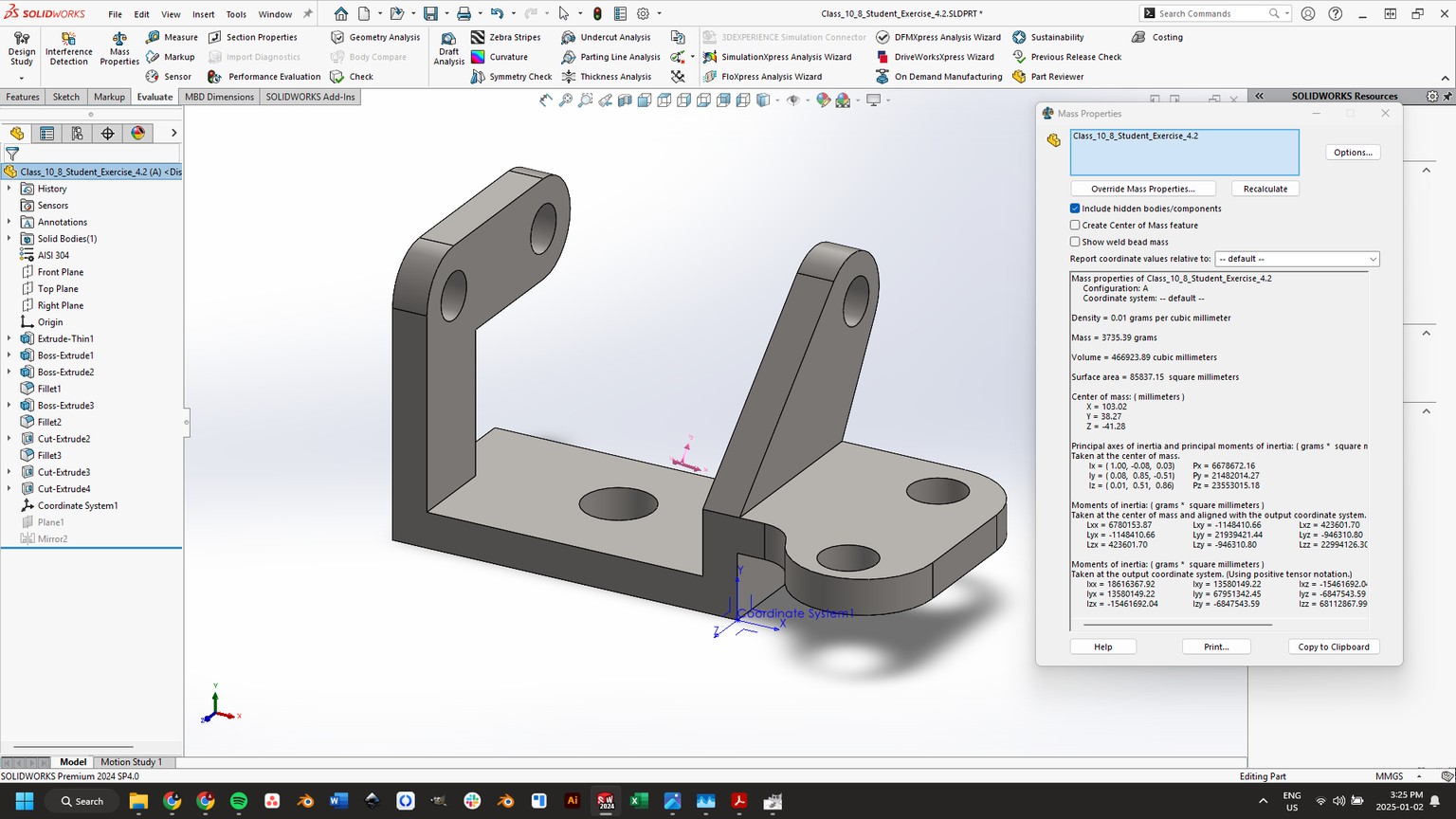 SOLIDWORKS Class 10 Project Submissions - image 3 - student project