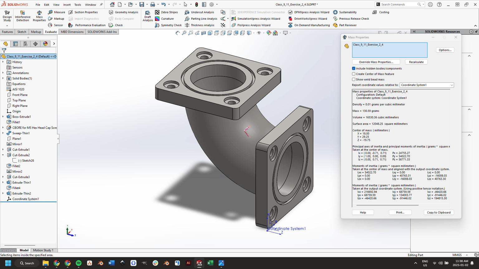 SOLIDWORKS Class 9 Project Submissions - image 4 - student project