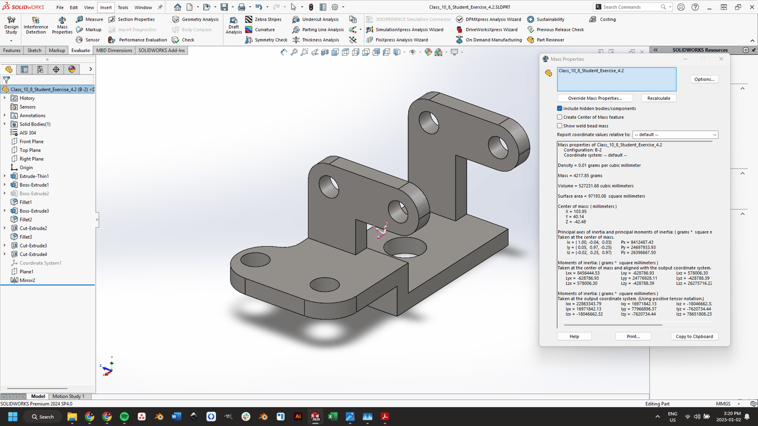 SOLIDWORKS Class 10 Project Submissions - image 4 - student project