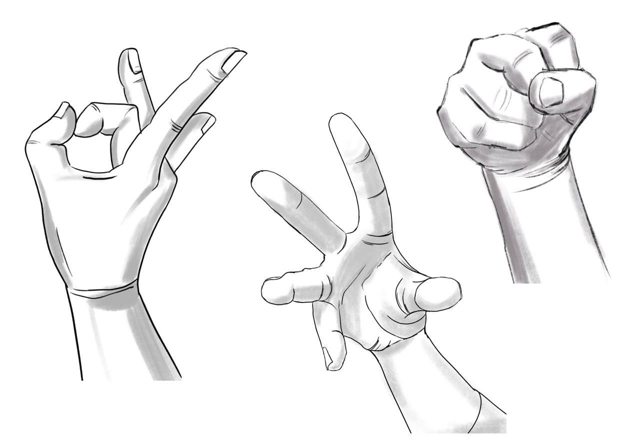 Draw Hands - image 1 - student project