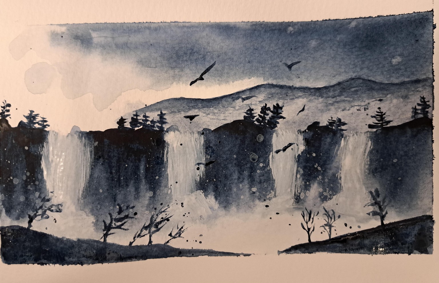 Waterfalls - image 1 - student project
