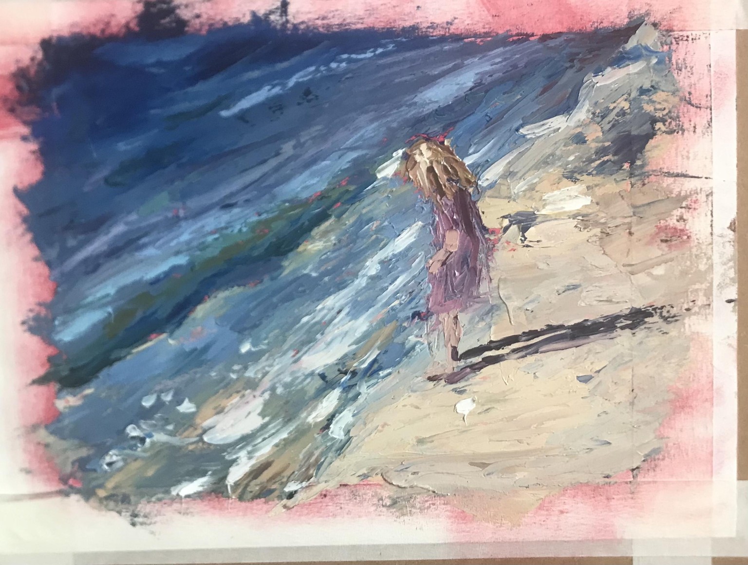 Palette knife skatches - image 2 - student project