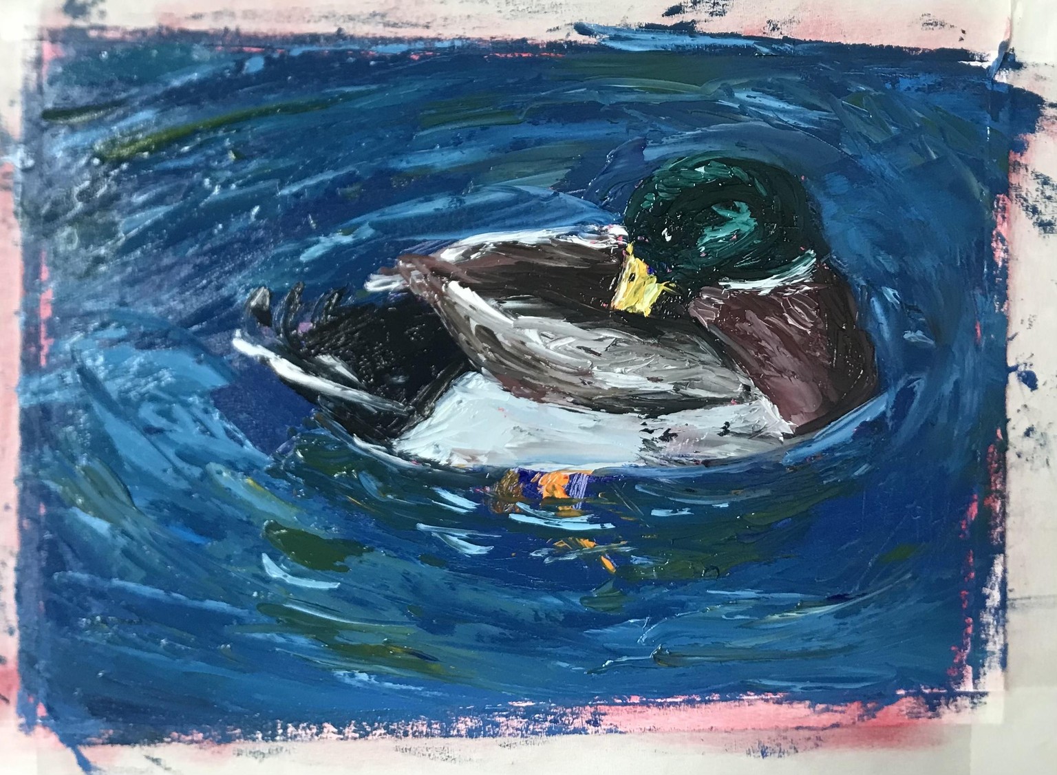 Palette knife skatches - image 3 - student project