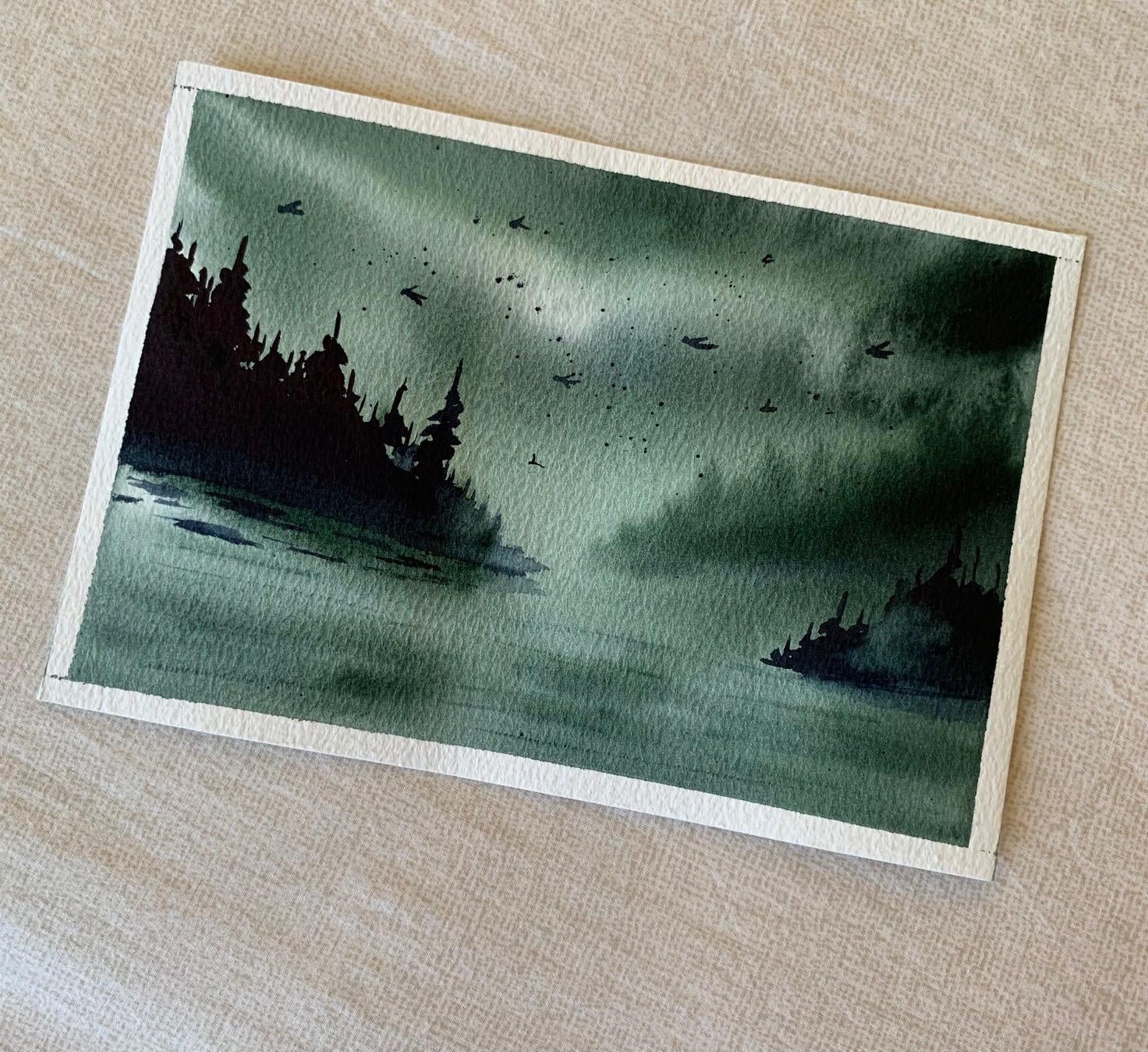 Misty mountains - image 4 - student project