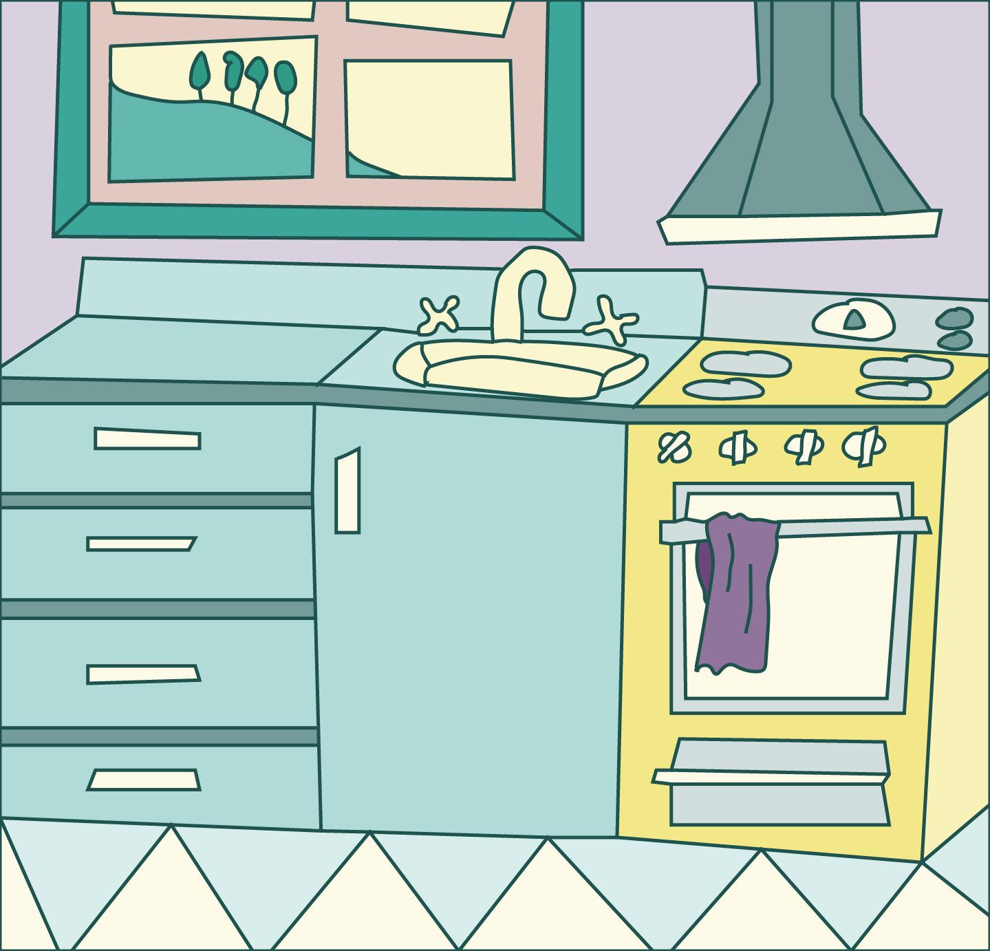 Cartoon Kitchen - image 1 - student project