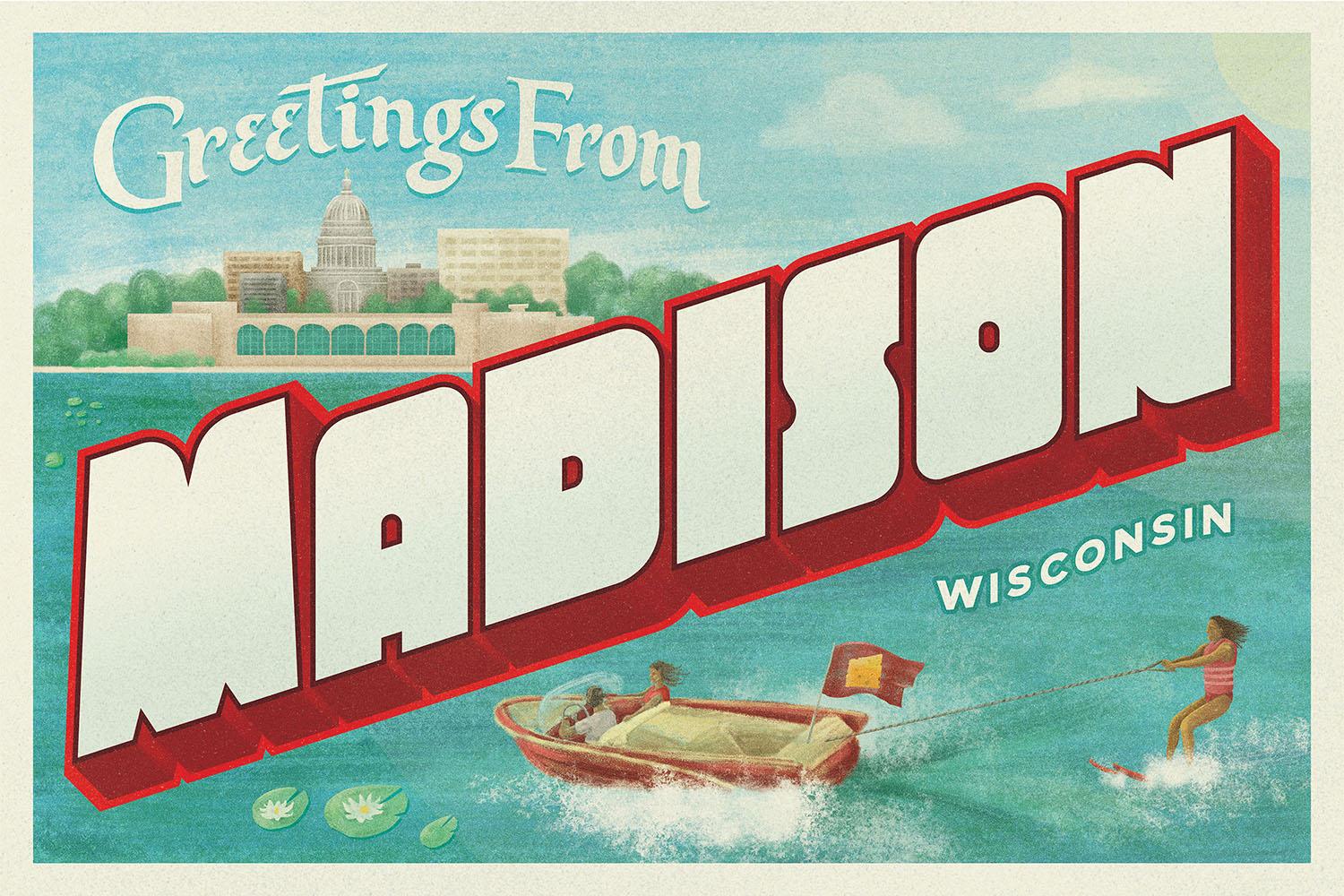 Greetings from Madison Wisconsin - image 1 - student project