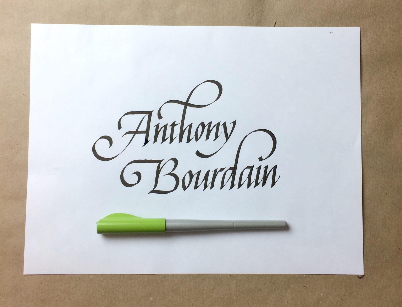 Anthony Bourdain Tribute - image 8 - student project