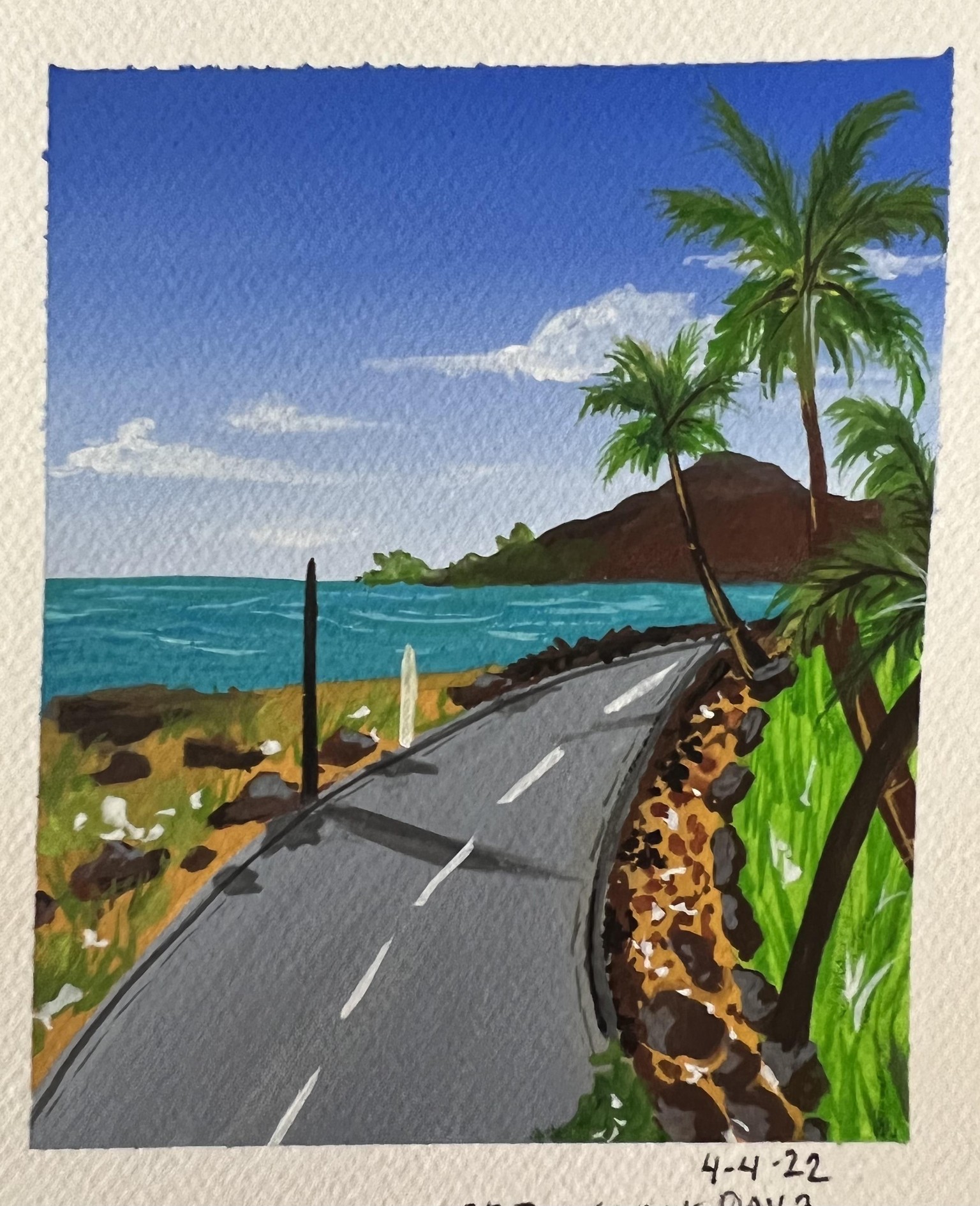 30 day gouache challenge - image 11 - student project