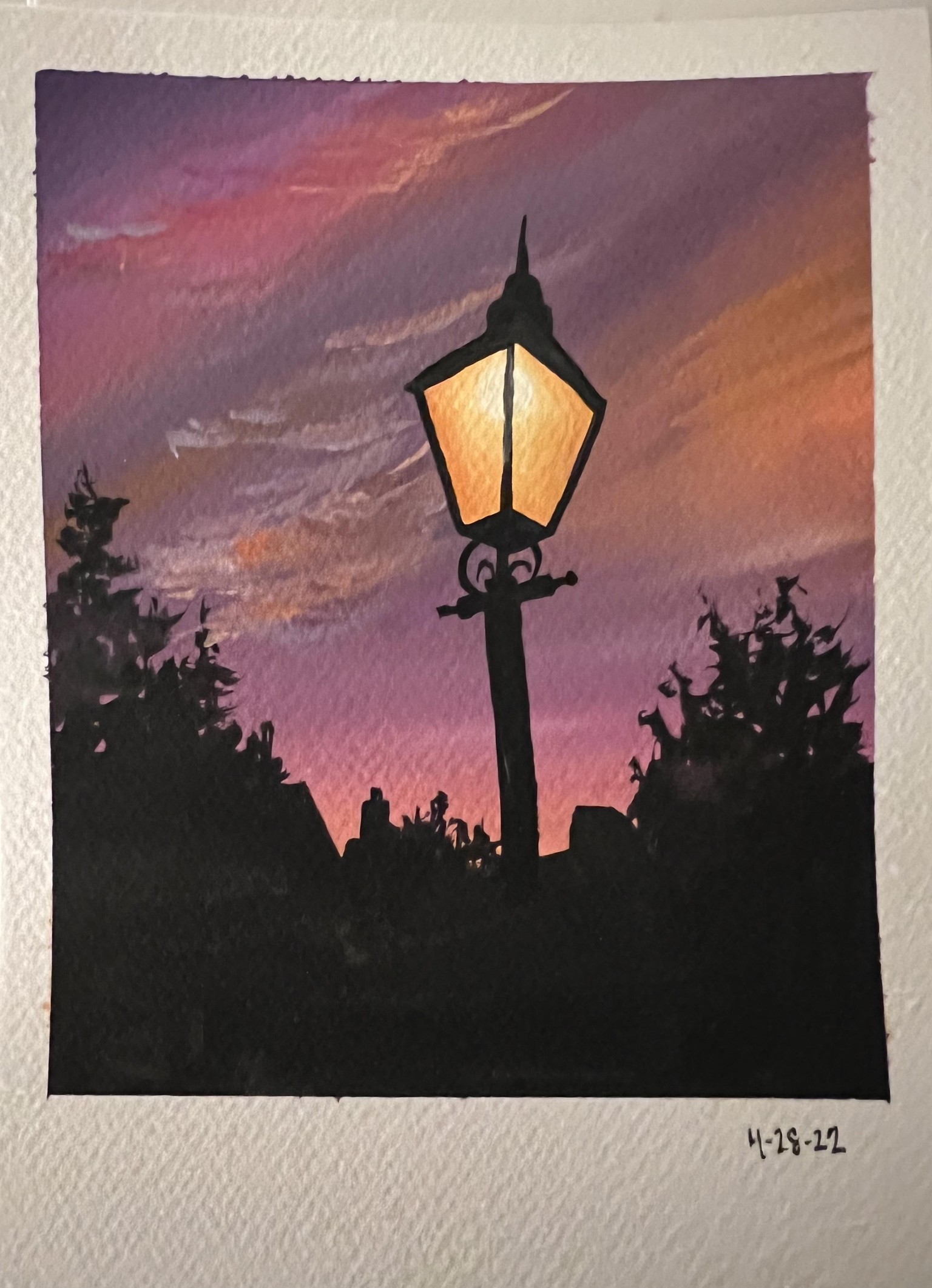 30 day gouache challenge - image 2 - student project