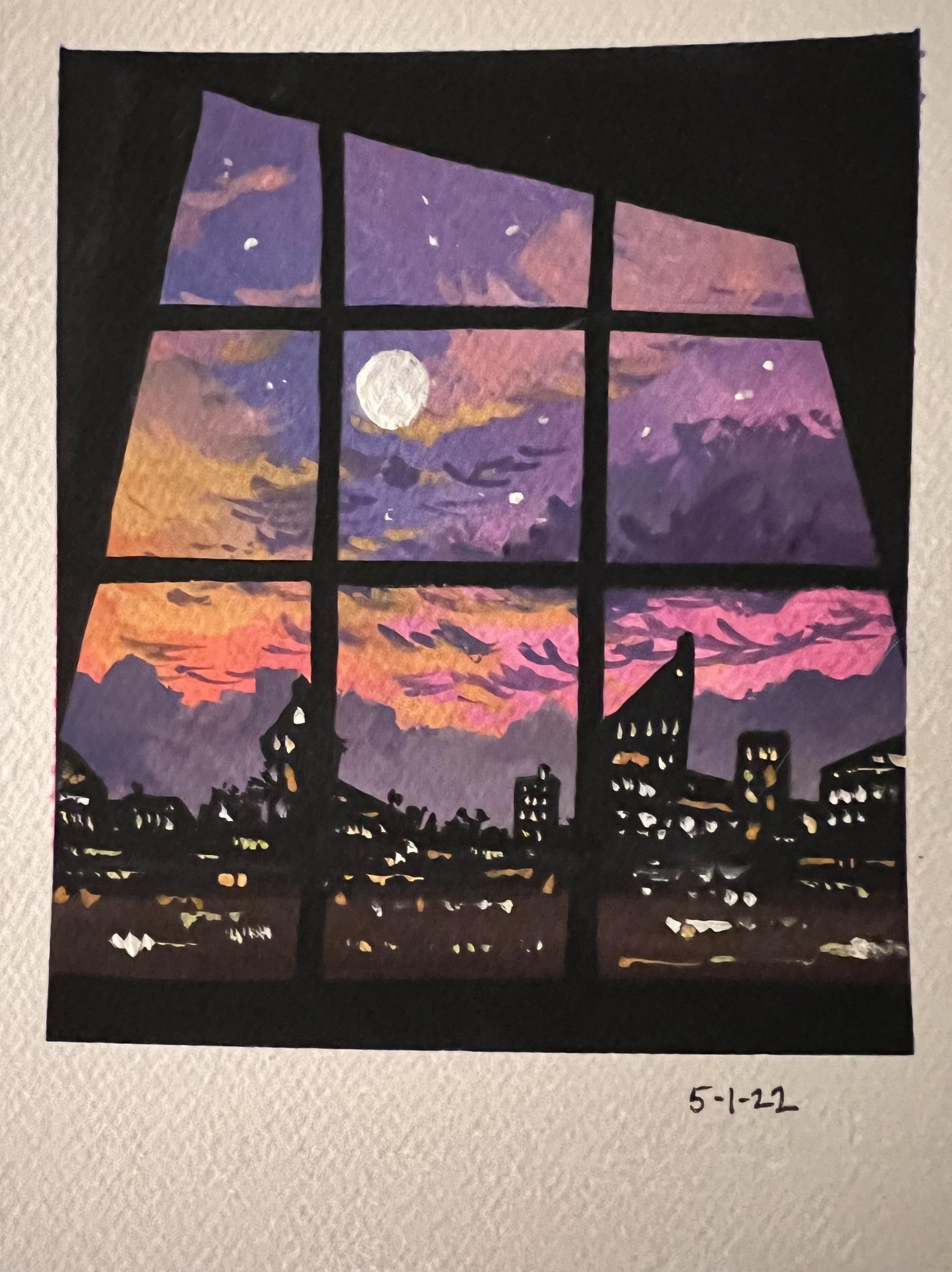 30 day gouache challenge - image 4 - student project