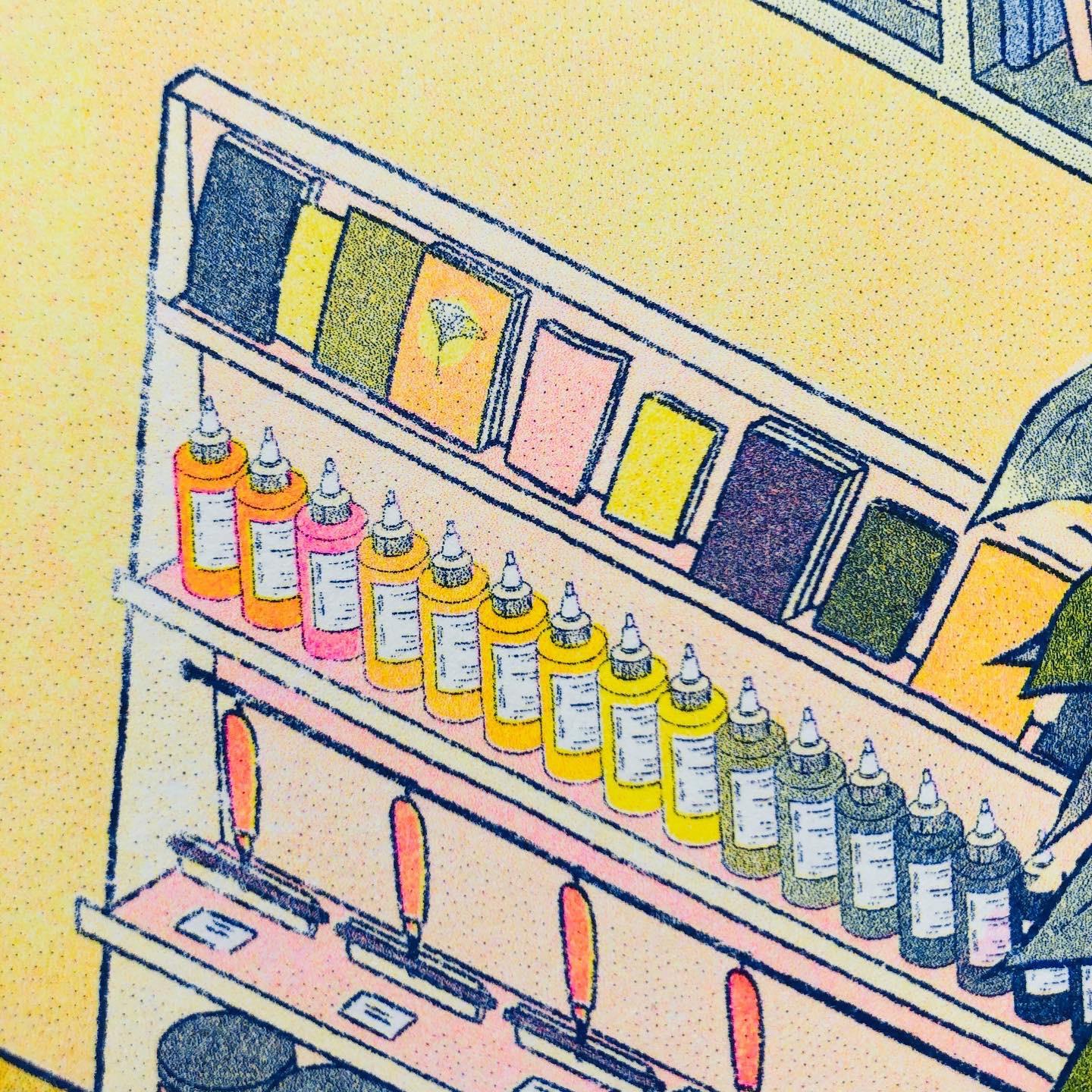 Artist in a Supply Store - image 8 - student project