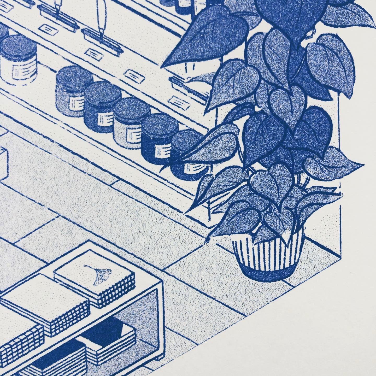 Artist in a Supply Store - image 6 - student project
