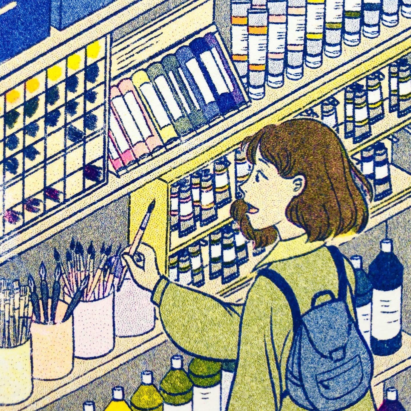 Artist in a Supply Store - image 3 - student project