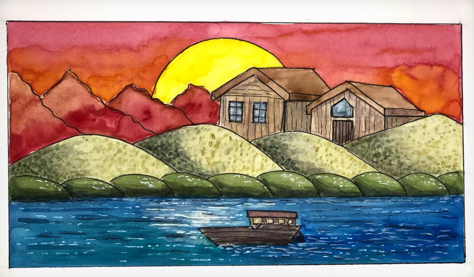 Watercolor Sketching - image 7 - student project