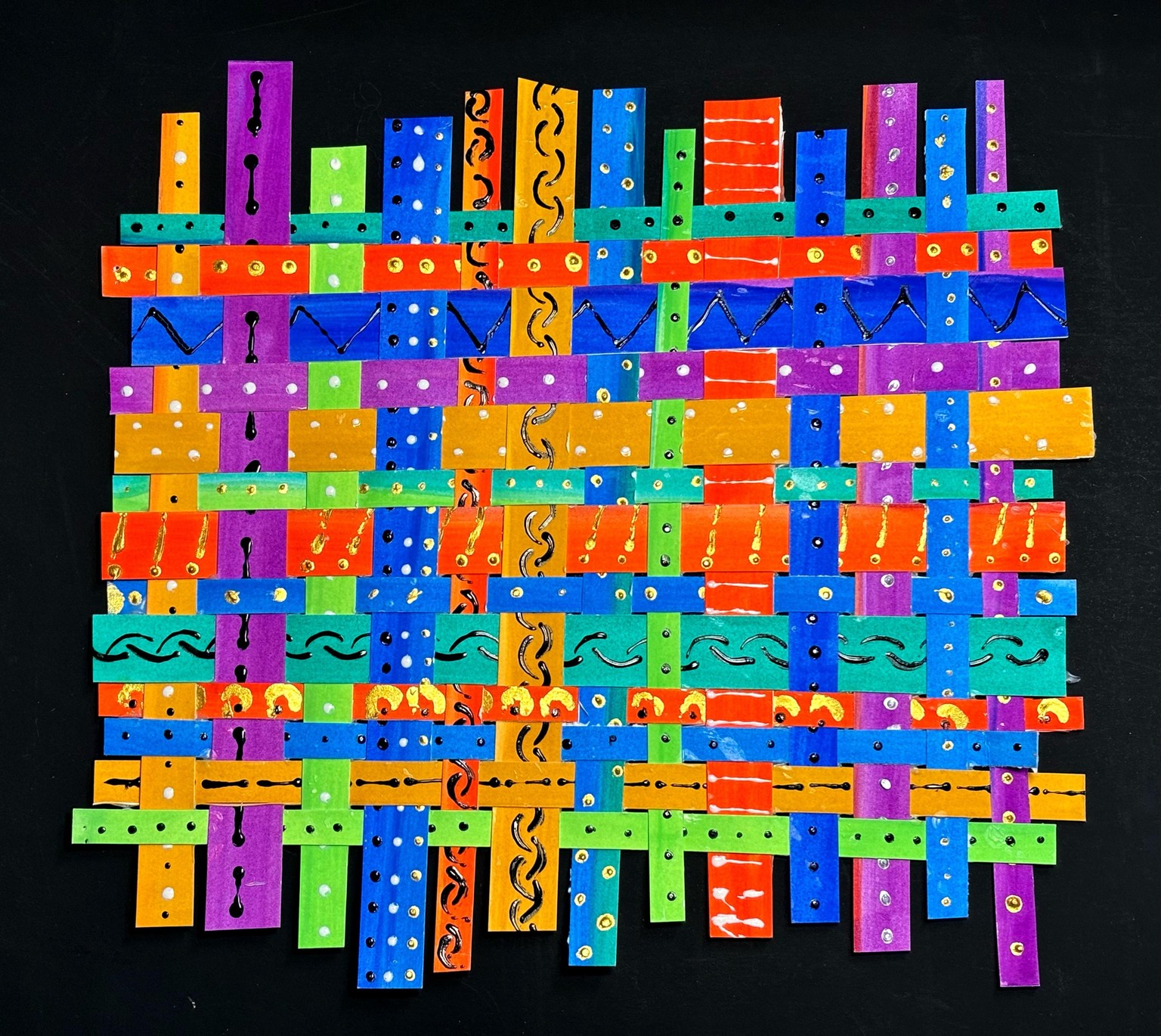 Woven Watercolor Papers - image 4 - student project