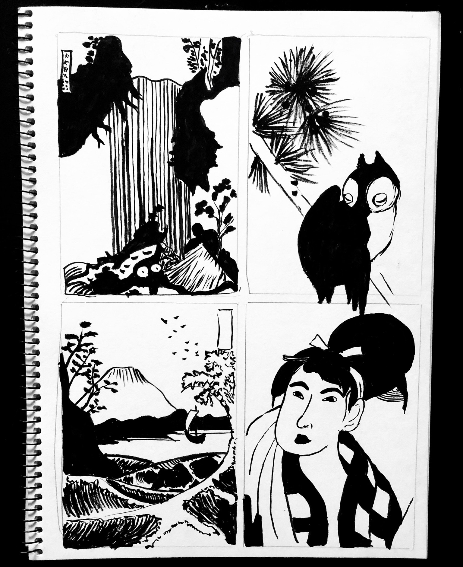 Notan Studies  Art Composition Fundamentals - image 1 - student project