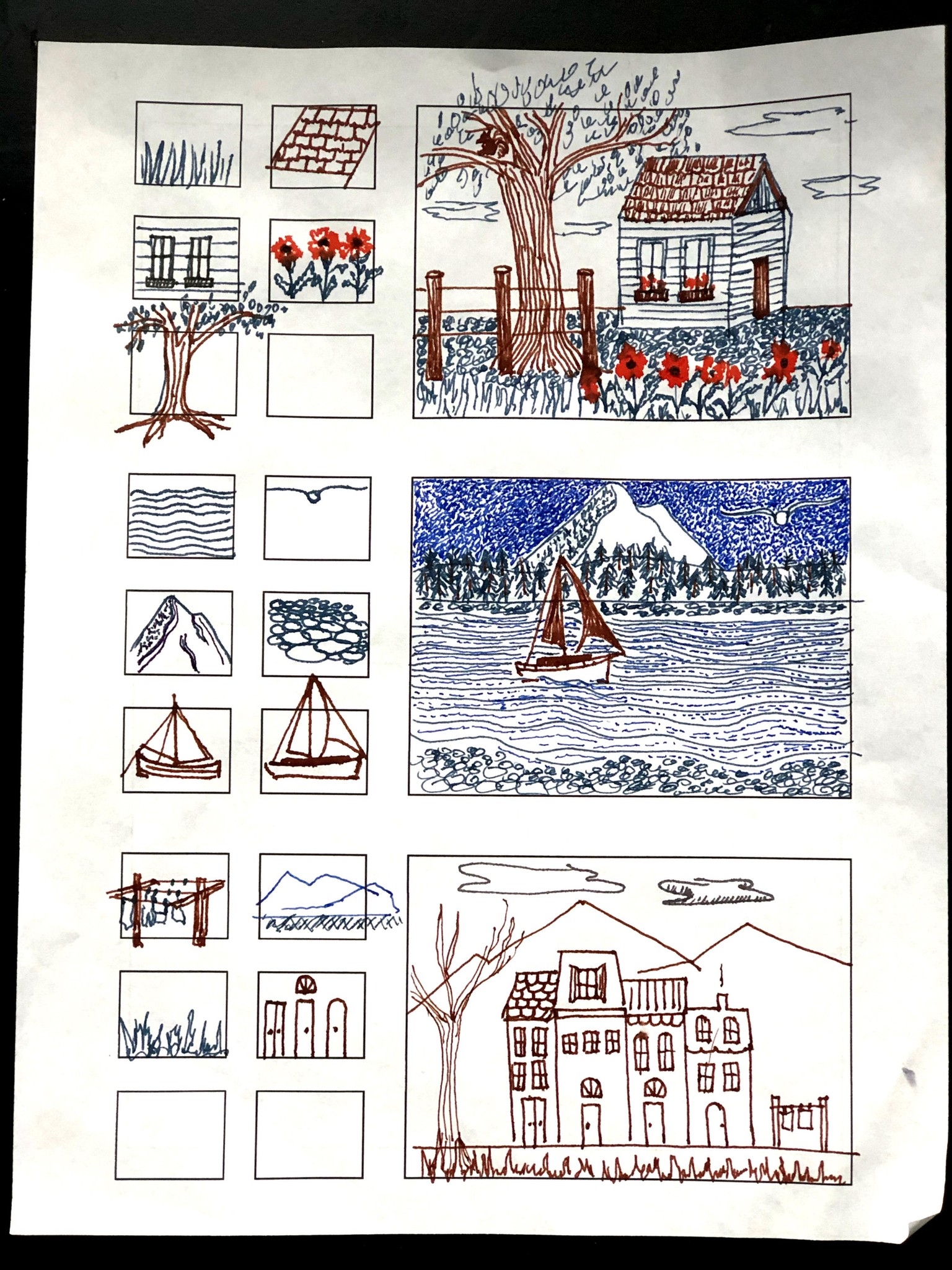 Beginner Fountain Pen inking - image 3 - student project