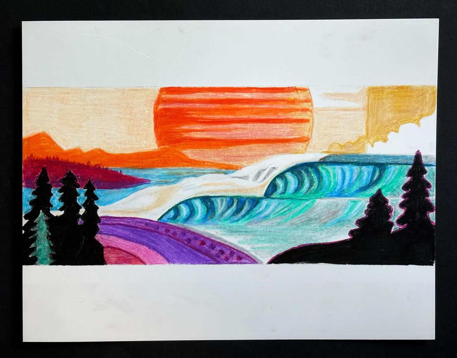 Posca Pastel Experiments - image 6 - student project