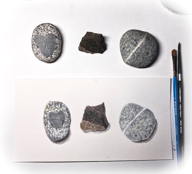Painting Rocks - image 1 - student project