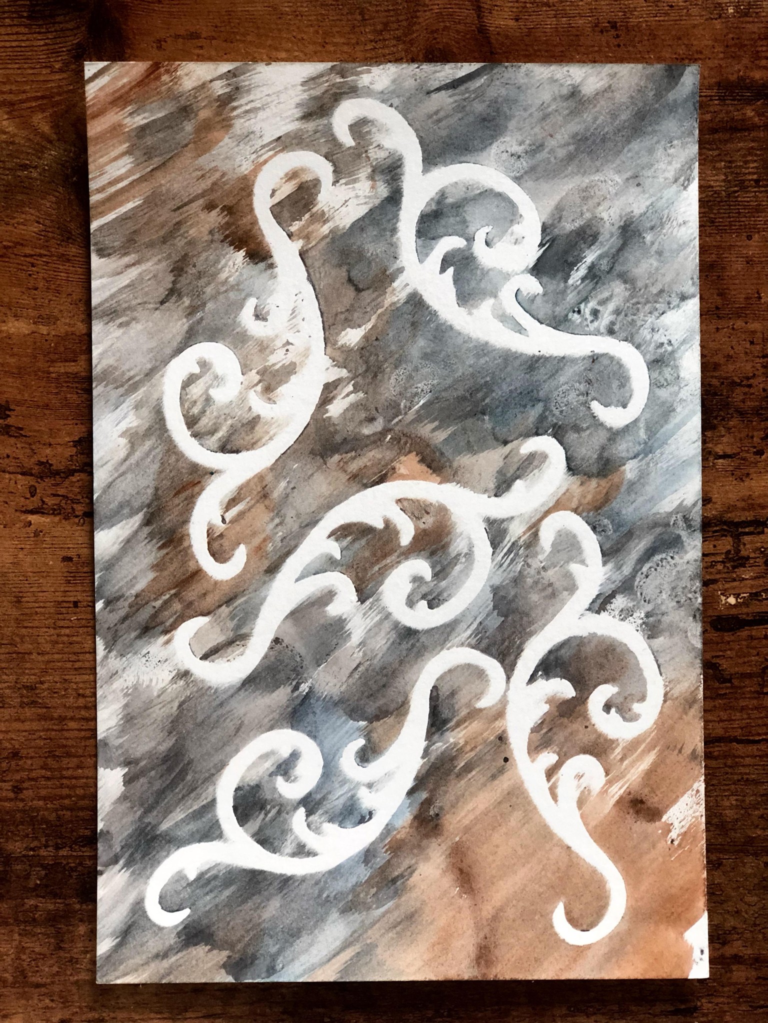 Watercolor and charcoal special effects - image 6 - student project