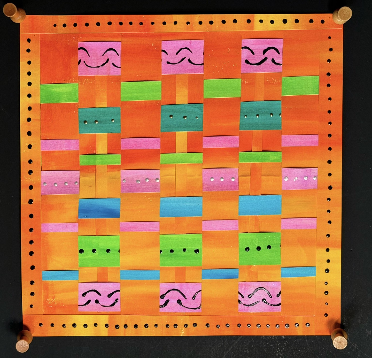 Woven Watercolor Papers - image 3 - student project