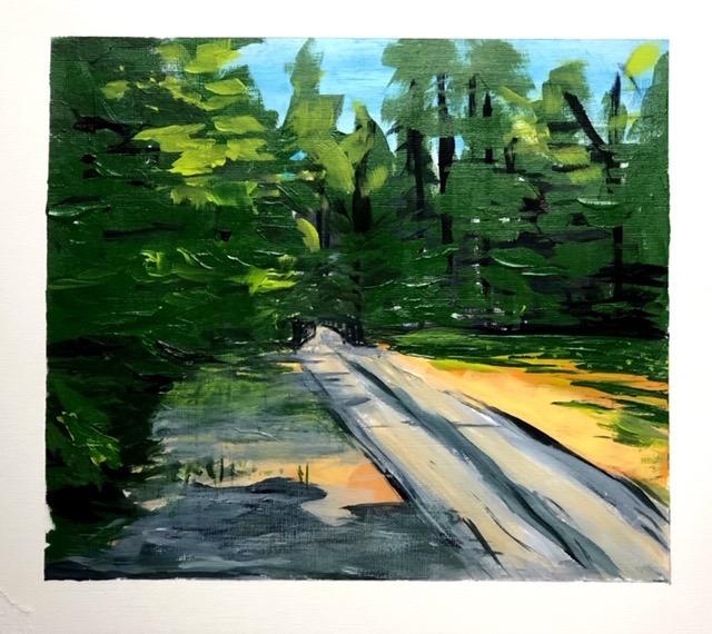 Contemporary Acrylic Paintings - image 1 - student project
