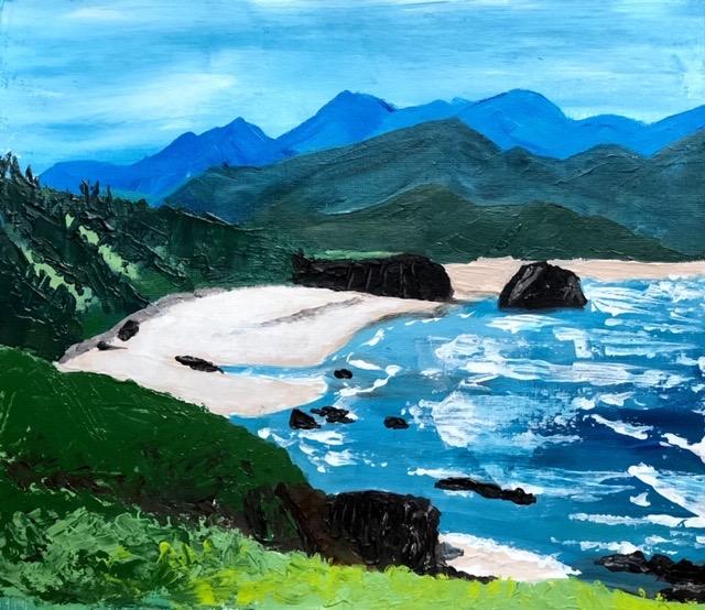 Contemporary Acrylic Paintings - image 3 - student project