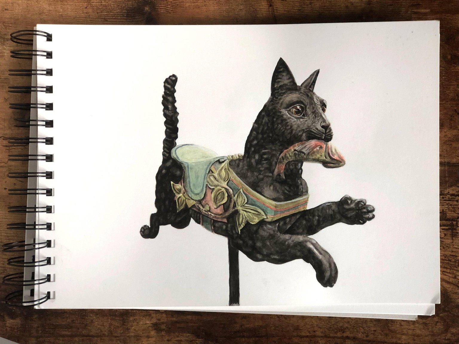 Watercolor and charcoal special effects - image 8 - student project